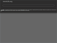 Tablet Screenshot of movie2k.org